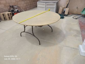 5' round table