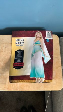 HALLOWEEN GREEK GODDESS ADULT SIZE MEDIUM COSTUME