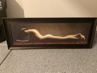 Sexy Lady painting.