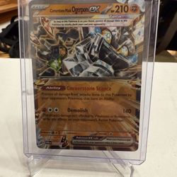 Pokemon TCG Cornerstone Mask Ogerpon ex #112/167 Twilight Masquerade Double Rare