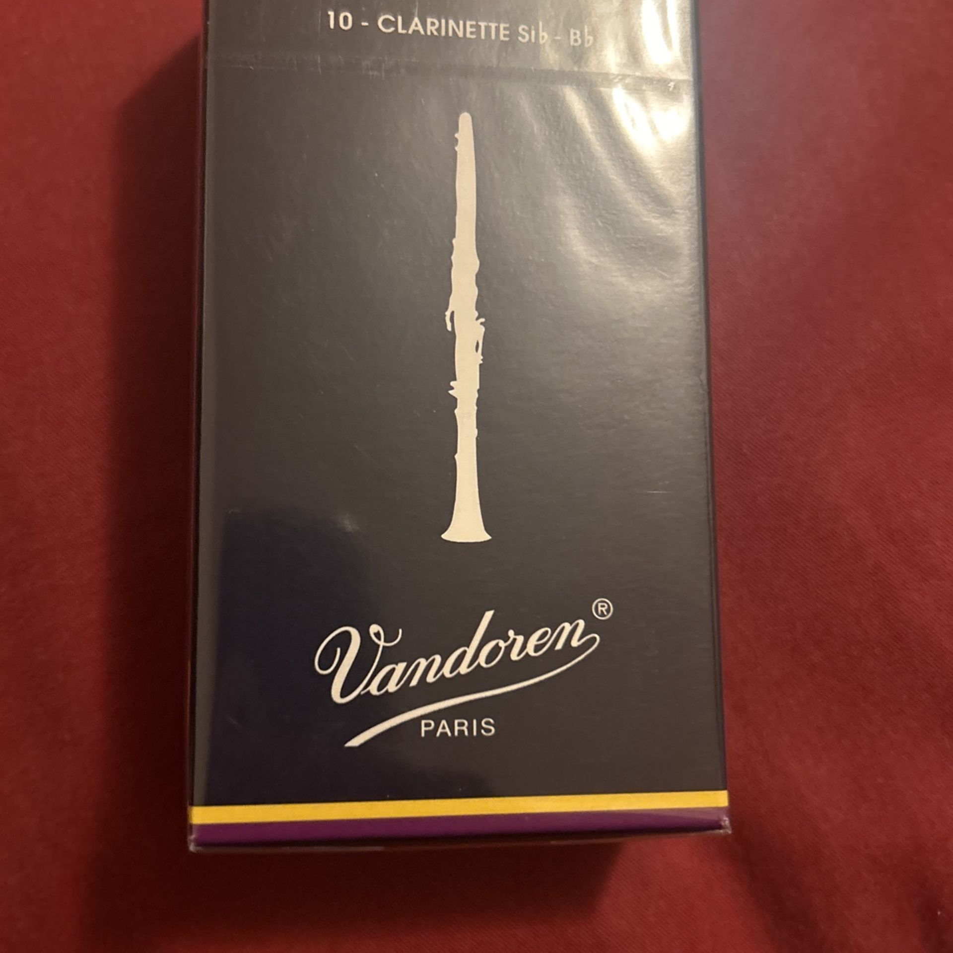 Vandoren Traditional Bb Clarinet Reeds Strength 3 Box of 10