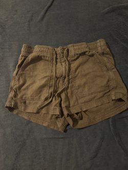 Grey Drawstring Shorts
