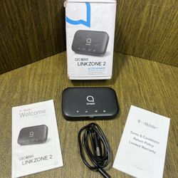 HOTSPOT / Alcatel LINKZONE 2 4G LTE / Up to 16 DEVICES / 4400mAh battery / Works With Any SIM / Power bank functionality to charge your phone