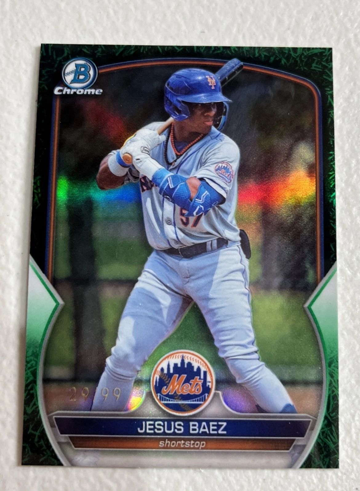 Jesus Baez GREEN REFRACTOR /99