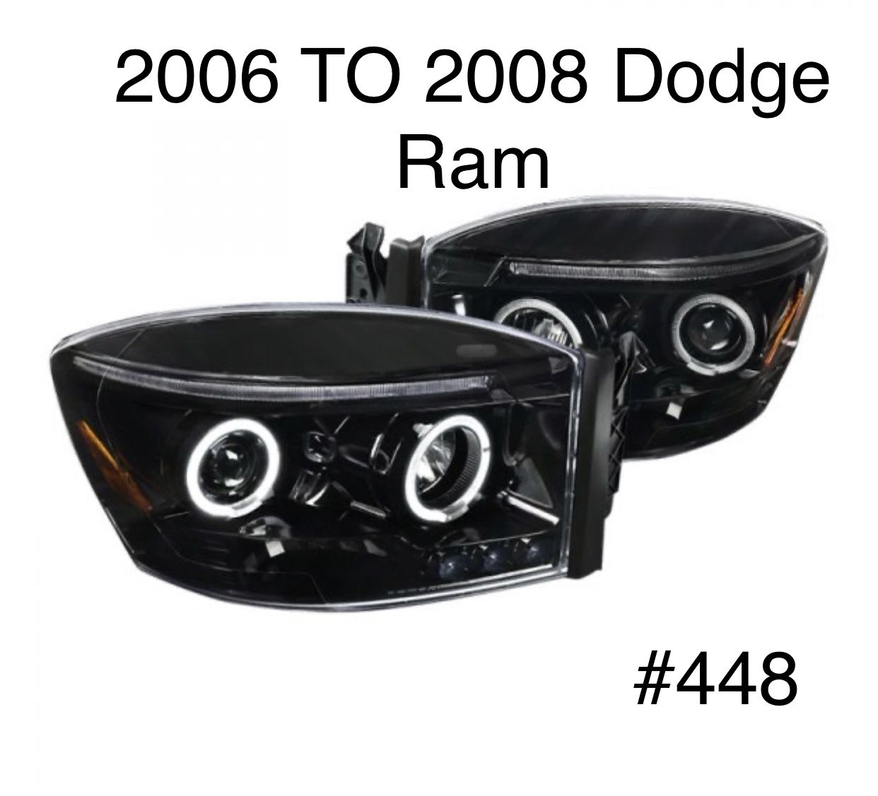 2006 TO 2008 Dodge Ram Headlights