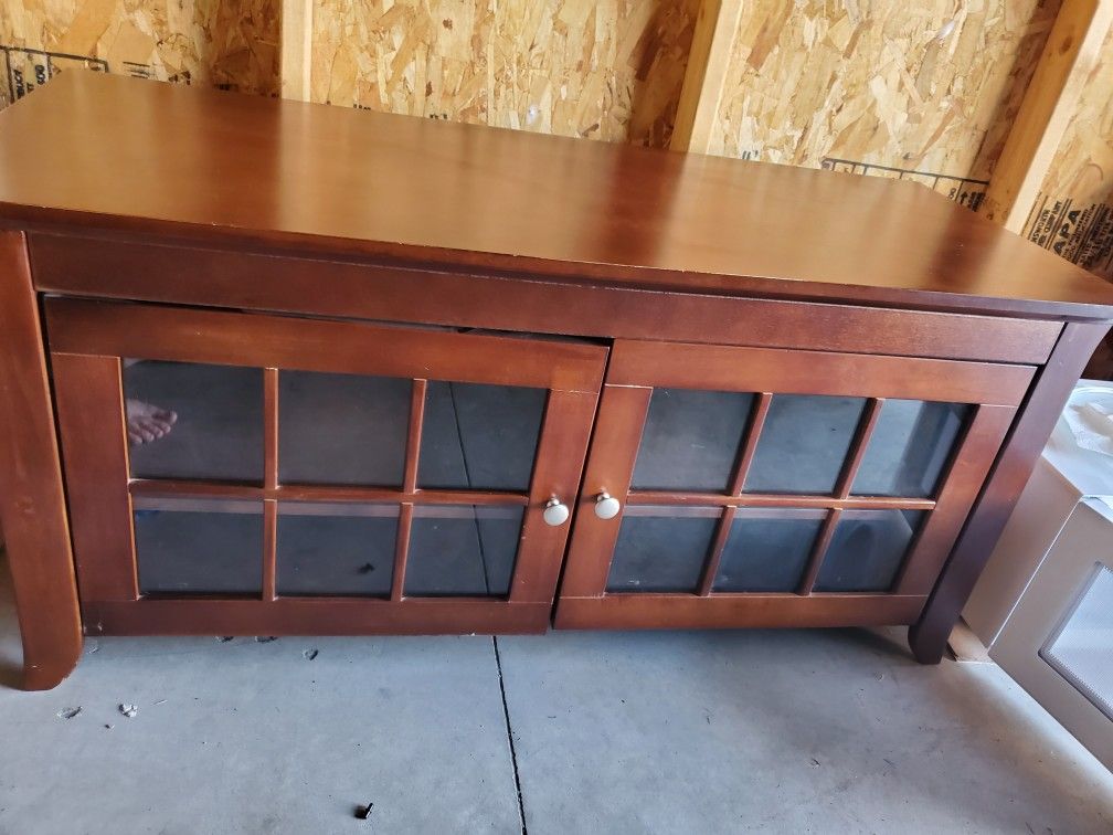 Beautiful brown tv stand 