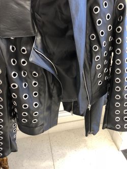 Brand new leather jacket size s