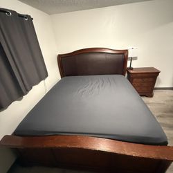 King Bed Frame And Nightstands 