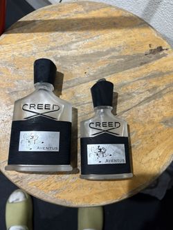 Small Creed Bottle 40 Percent Full