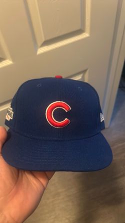 Chicago cubs cap 2016 World Series patch