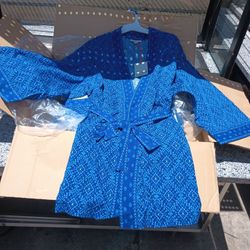 Blue Print Robes