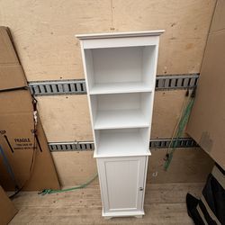 White Storage Cabinet / Shelf