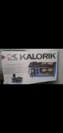 Kalorik 3 in 1 breakfast set/ cooking center