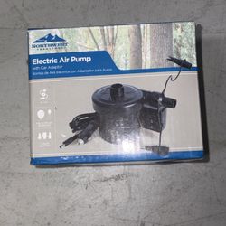 Northwest Territory Rechargeable Electric Air Pump with Car adaptor