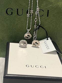 Gucci Earrings And Necklace