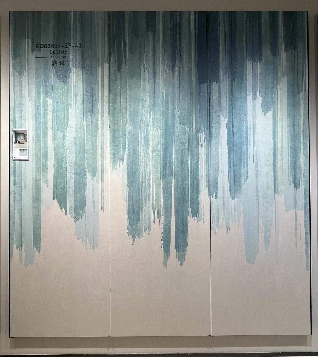 Celine Style Ceramic Tile Blue Sky