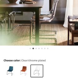 Clear Ikea Chair