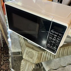 White Microwave 