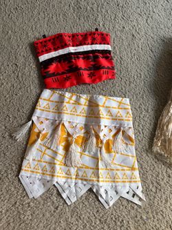 New Moana Kids Costume Two-Piece Set