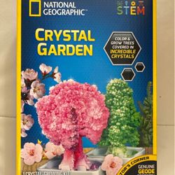 NEW National Geographic Crystal Garden Kit – Fun STEM Activity!