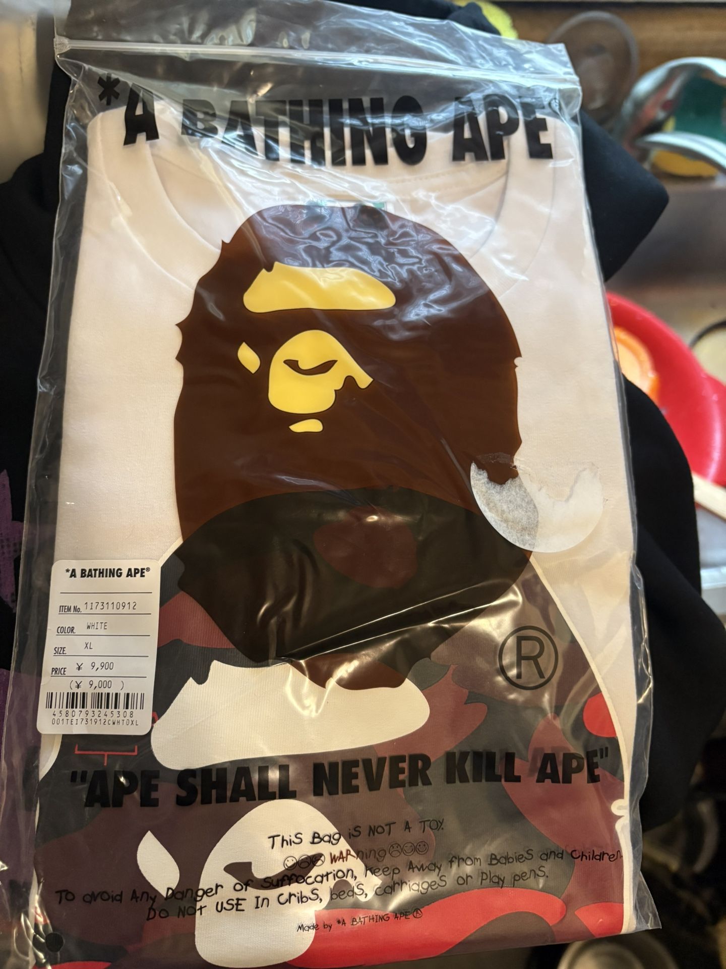 Brand New Bape Ape By Faze Clan New Size X-Large