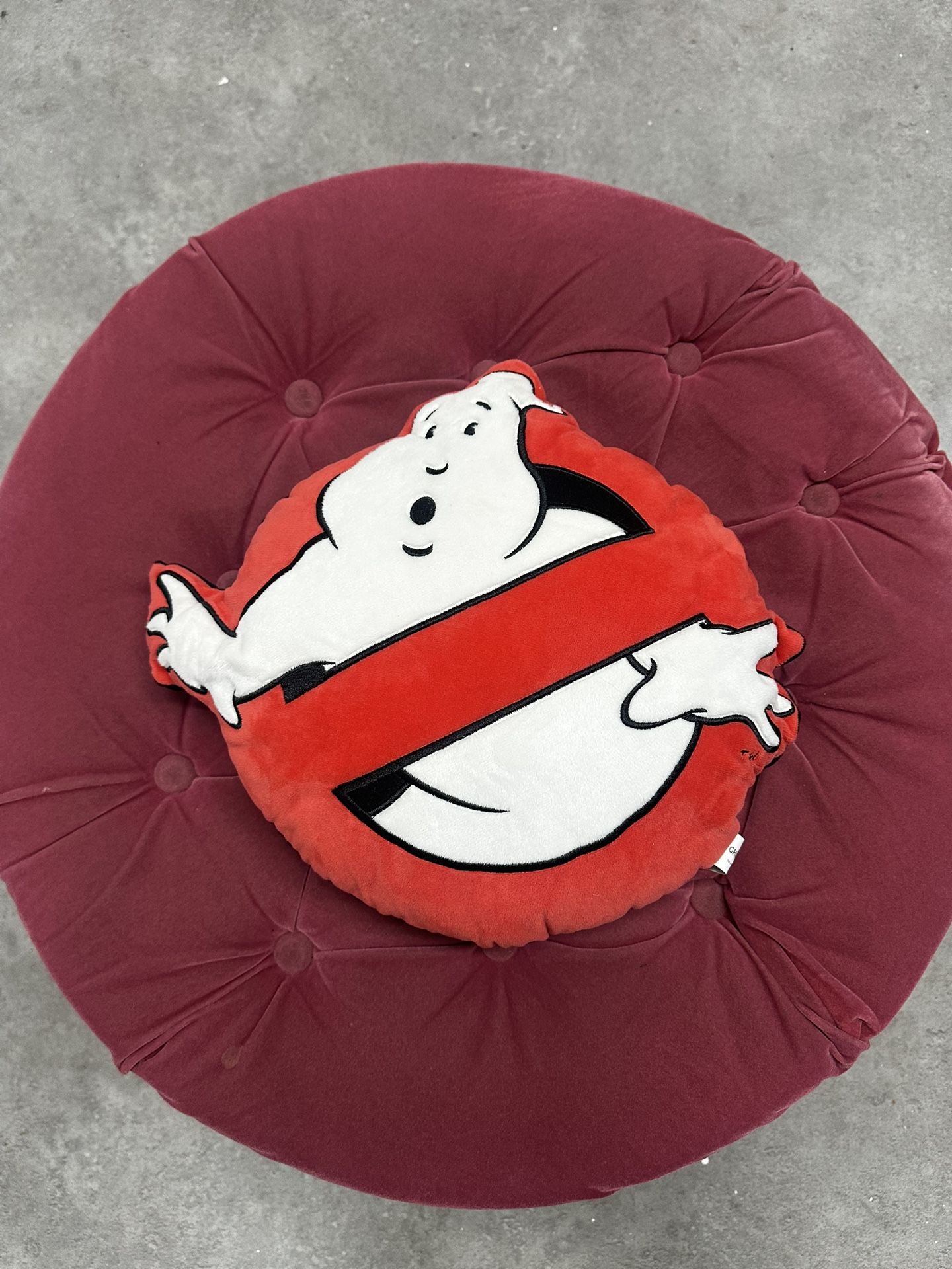 Ghostbusters Frozen Empire Regal Plush Pillow 12 In Ghostbusters Logo