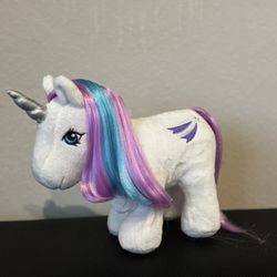 Unicorn Plush With Hair For Styling 
