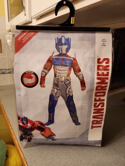 Boys Size 7-8 Transformers Costume