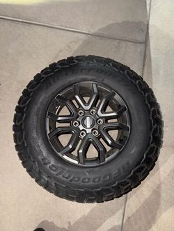 Ranger Raptor Tires and Wheels