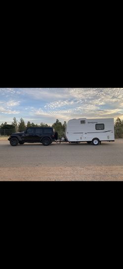 2021 Jeep Wrangler + 2011 17ft Toy Hauler