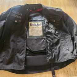 Motorcycle Jacket/Street and Steel