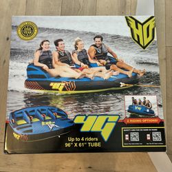 Inflatable Towable Tube For Boats 