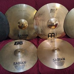 Many Cymbals Individually Priced