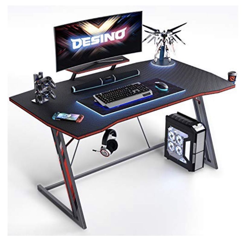 DESINO Gaming Desk 40 inch PC Computer Desk, Black