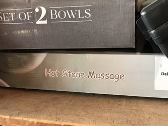 Hot stone massage