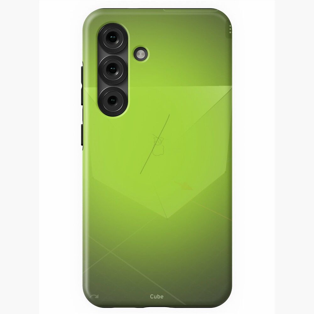 Green Test Samsung Galaxy S25 Phone Case