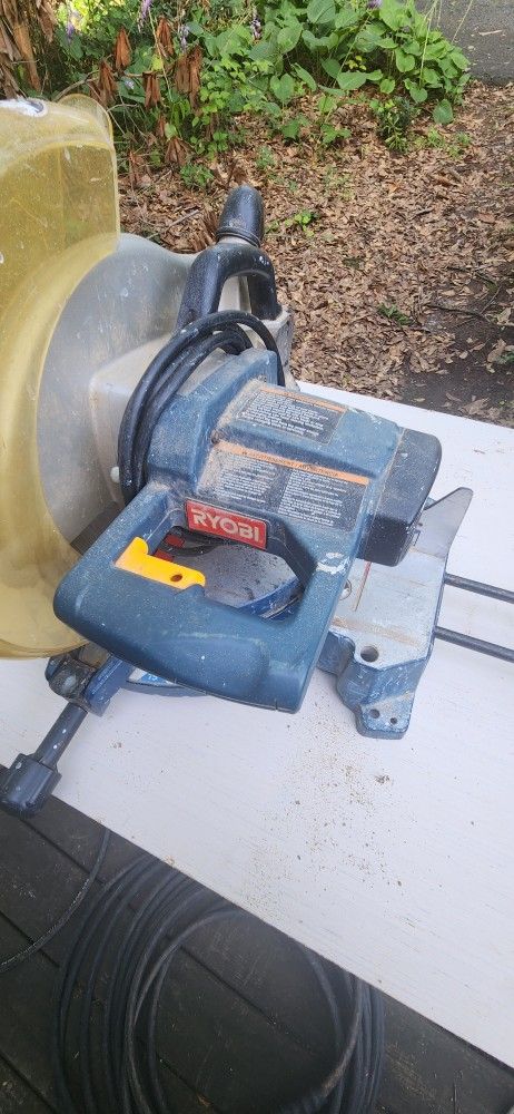 Ryobi 12 In Compound Miter Saw