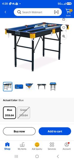 Rack 4ft Pool Table ALMOST NEW