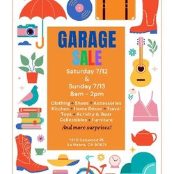 Garage Sale / Yard Sale