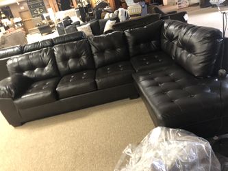 Brand New Brown Leather Sectional