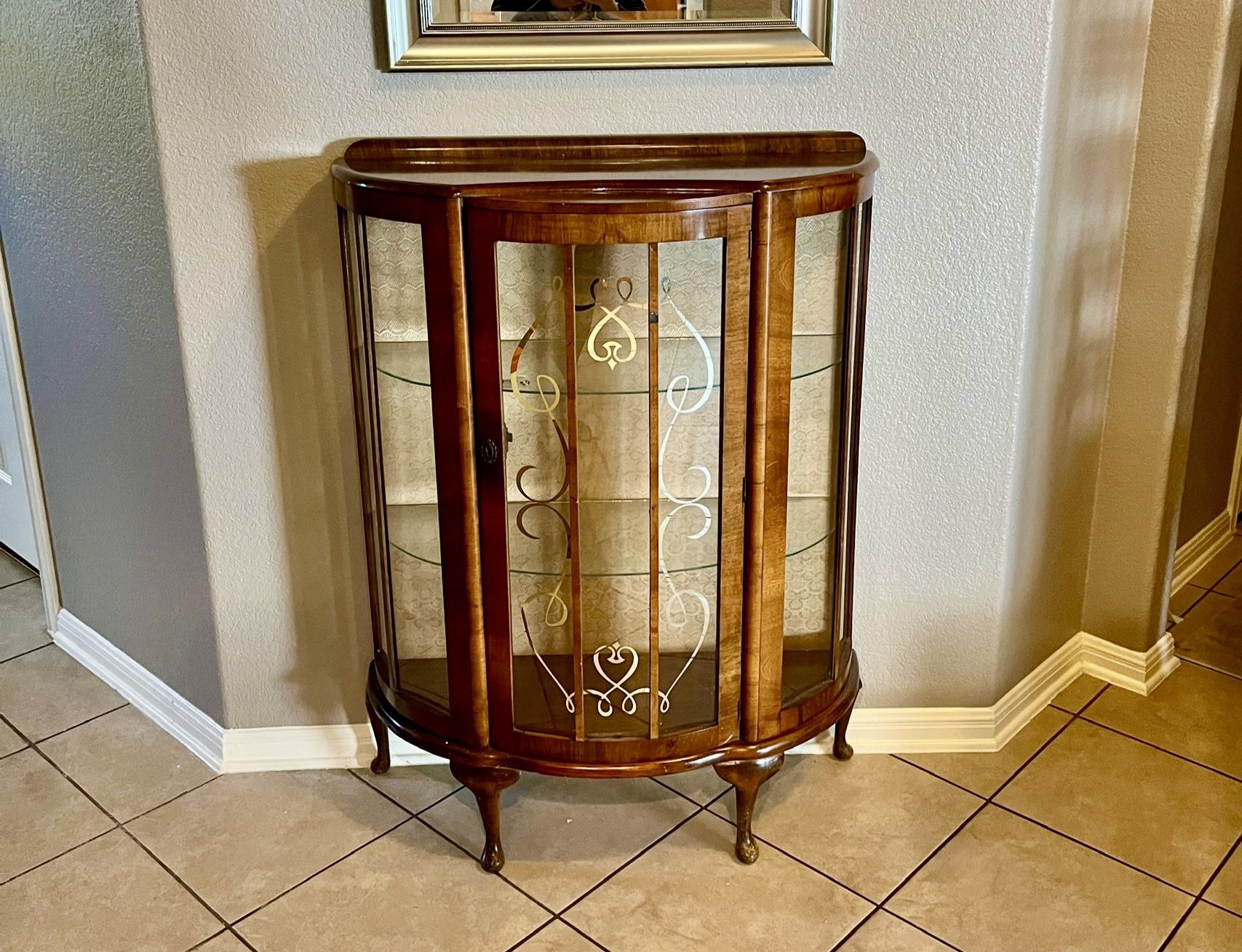 Antique Curio Cabinet