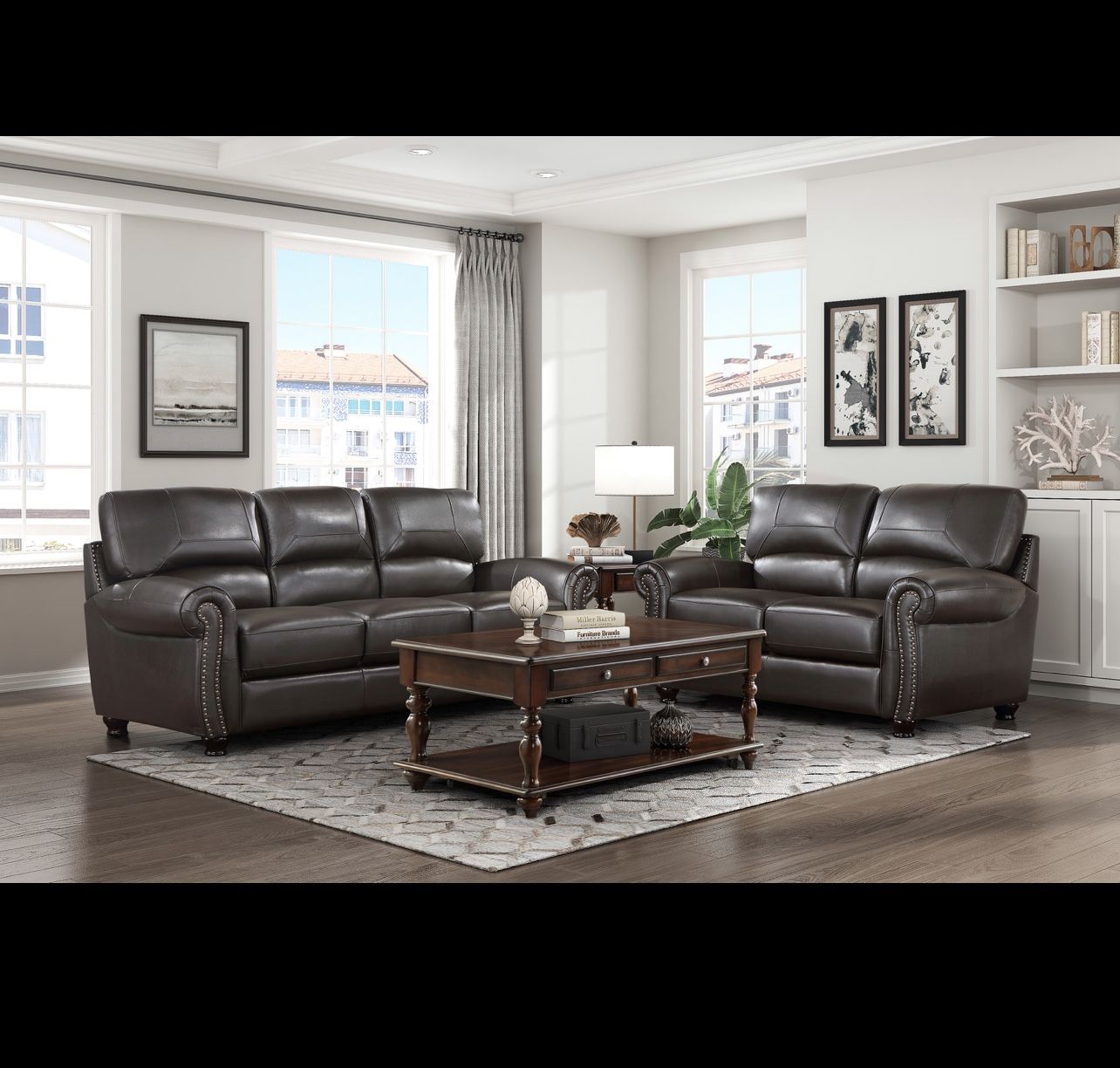 Living Room (Top Grain Leather)