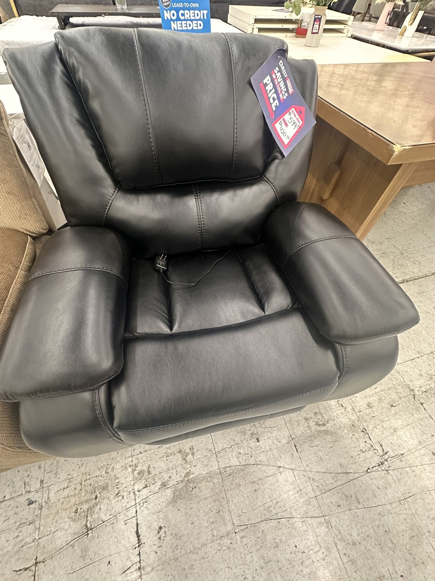 Black Recliner