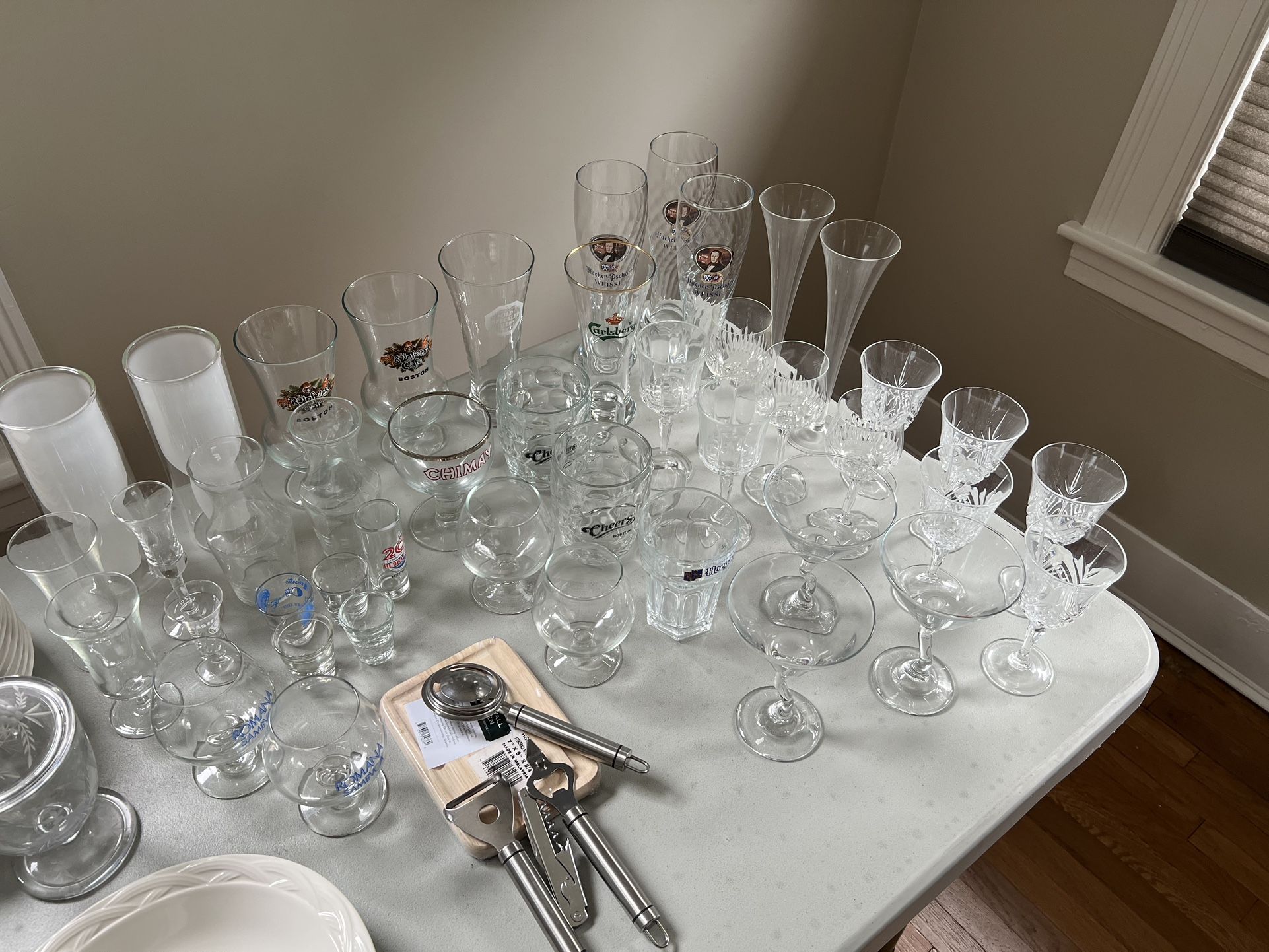 Assorted Bar & Dinner Glassware