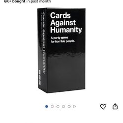Cards Against Humanity A Party Game For Horrible People New Sealed Card 