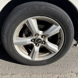 2005–2009 Mustang 17 inch OEM wheels / 5 Spoke Pony Wheels 