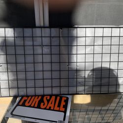 Black Metal Auto Dog Gate 