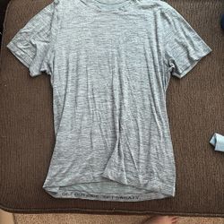 Blue/grey Workout Shirt
