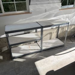 2x Garage storage Shelves 18”D x 36”W x 36”H 