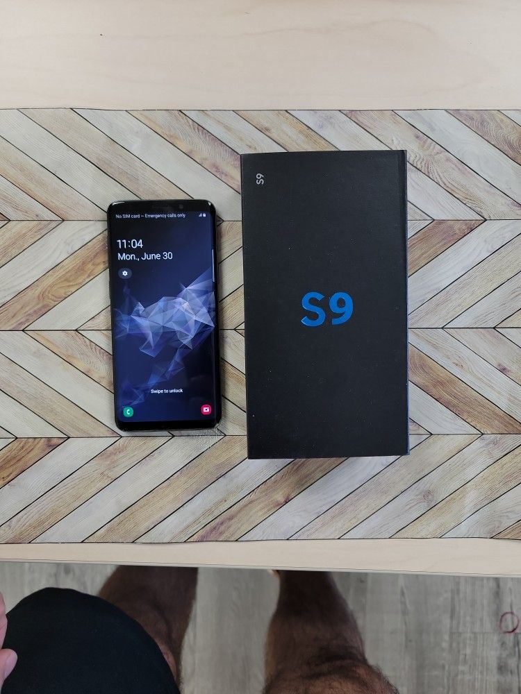 Samsung Galaxy S9 64gb. 🔥🔥🔥unlock Any Sim